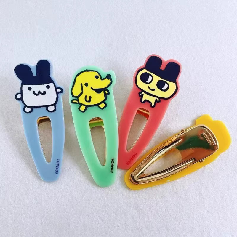 Bandai Tamagotchi Haarspangen, Cartoon-Haarspangen, Mädchen Pony-Seitenhaarspangen - Bild 2