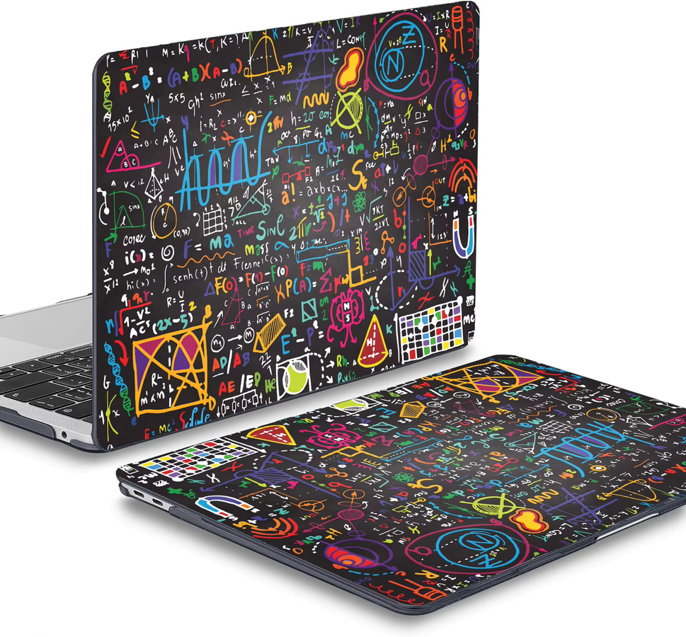 Bedruckte Laptop-Hülle für Apple MacBook Air 13 und 15 Zoll (Modelle 2025, M2, M3, M4 Chip) in Multicolour - Bild 2