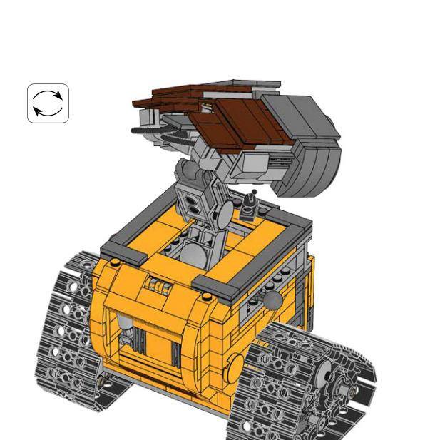 Fashnics Wall-E Modellbausteine Sets ab 6 Jahren - Bild 3