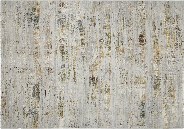 Teppich CALEYA OCI in Multicolor im Retro-Stil, rechteckig, Mischgewebe aus Polyester und Viskose, B/T: 170 x 120 cm - Bild 1