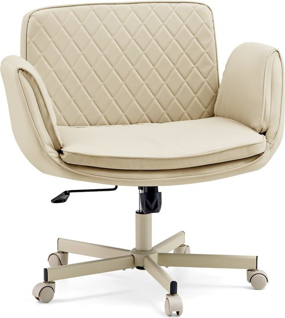 hjh LIVING Home Office Bürostuhl Criss-Cross aus Kunstleder mit abklappbaren Armlehnen - Bild 1