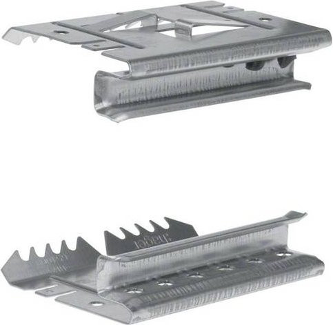 Hager Tehalit Kupplungspaar BRS 651009 in Silber, B/H: 100 x 65 mm - Bild 1
