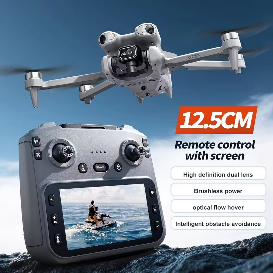 BOALZETD 2026GT50 GPS Drohne 8K Professionelle FPV Quadcopter mit Laser Hindernisvermeidung in Grau - Bild 2