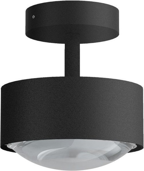 Top Light Puk Maxx Turn Outdoor LED-Außenleuchte in Schwarz Matt mit Up- und Downlight und warmweißem Licht (2700K) - Bild 1