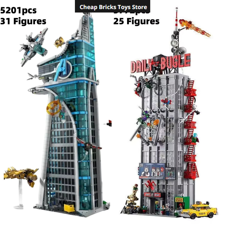 Potdemiel Avengers Tower, Bausteine-Displaymodell, Marvel - Bild 2