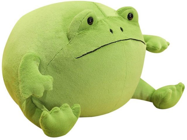 Kidsly Kawaii Frosch Plüsch Spielzeug Kuscheltier, 30cm, ab 14 Jahre - Bild 1