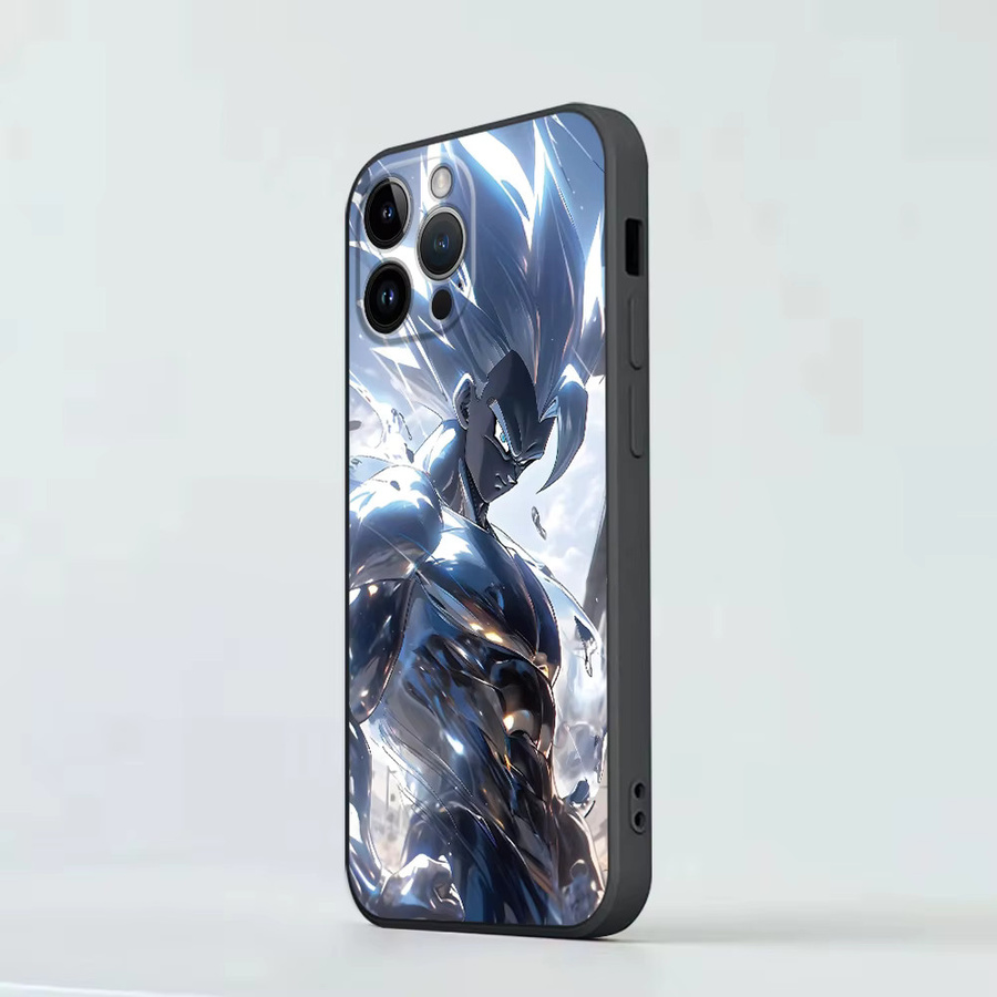 Dragon Ball Anime Handyhülle für Apple iPhone in Schwarz und Multicolour, weiche Schutzhülle - Bild 6