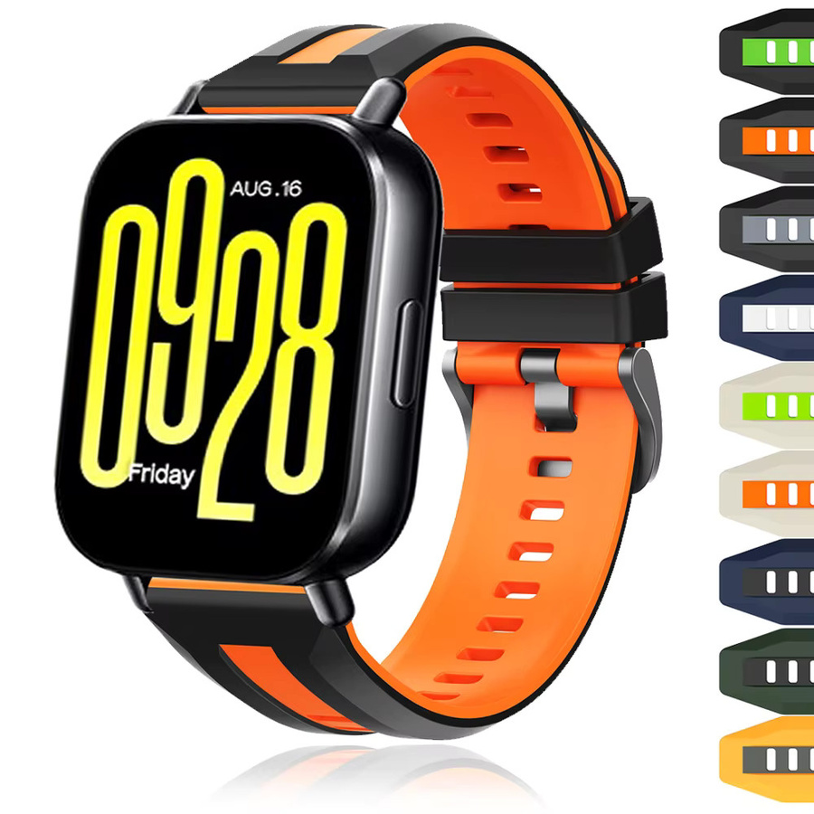 Xiaomi Uhrenarmband Silikon, 22 mm, Redmi Uhr 5 Lite, Redmi Uhr 5 Aktive - Bild 6