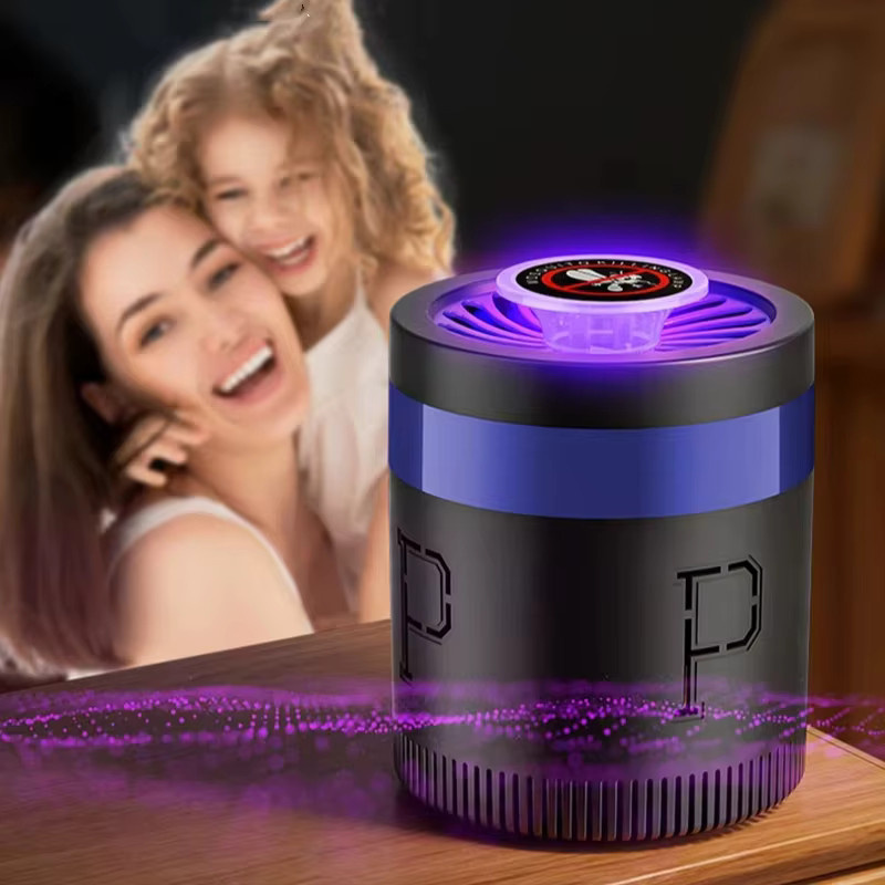 Lenovo 2-in-1 Elektrische Mückenkiller-Lampe und Schlagfliegenfänger in Schwarz aus Kunststoff - Bild 2
