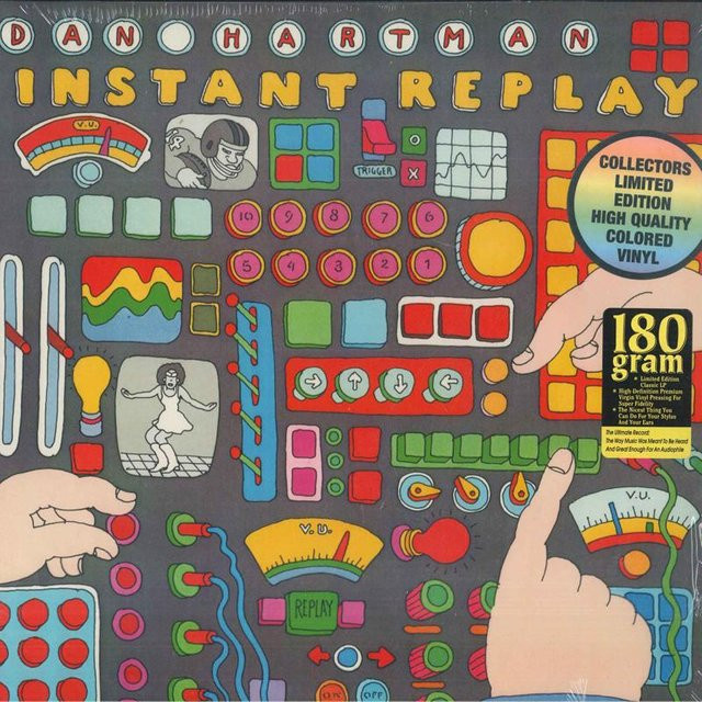 Dan Hartman – Instant Replay LP Schallplatte, Friday Music, 2015, Red/Multicolour, Dance & Electronica - Bild 1