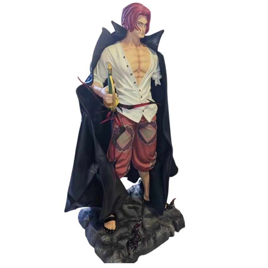 Bandai One Piece Feidian Red Hair Shanks Gk Große Figur, 67cm - Bild 7