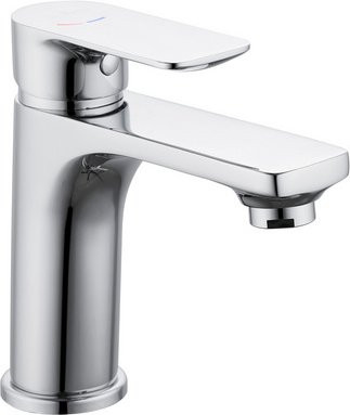 WELLWATER Waschtisch-Einhebelmischer Bozen in Chrom, Höhe: 15,24 cm - Bild 1