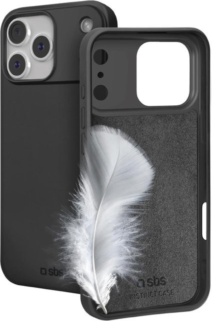 SBS Handy-Schutzhülle für Apple iPhone 17 Pro Max in Schwarz - Bild 1