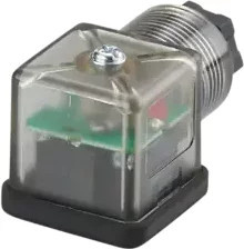 ifm Electronic Ventilstecker Bauform A nach DIN EN 175301-803 E12224 transparent - Bild 1