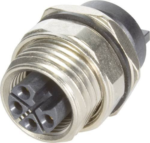 HARTING Leiterplattenadapter 21033962533 aus Messing in Silber mit 4 Polen - Bild 1