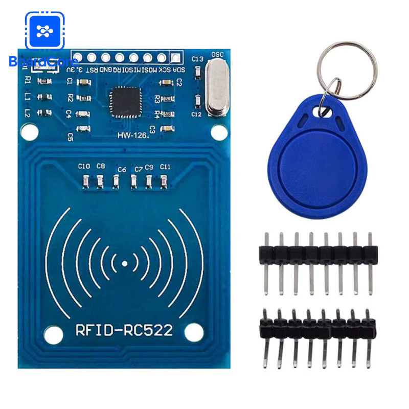 YTDMEN MFRC-522 RFID IC Wireless Modul RC-522 Reader und Writer für Arduino in Blau - Bild 2
