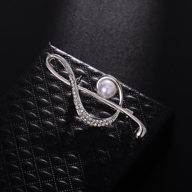 YIRAN Jewelry Notenbrosche, black, Mädchen - Bild 1