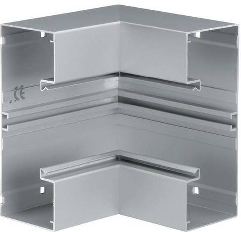 Hager Inneneck BRA651704ELN in Silber, Aluminium, B: 17,0 cm, T: 6,8 cm - Bild 1