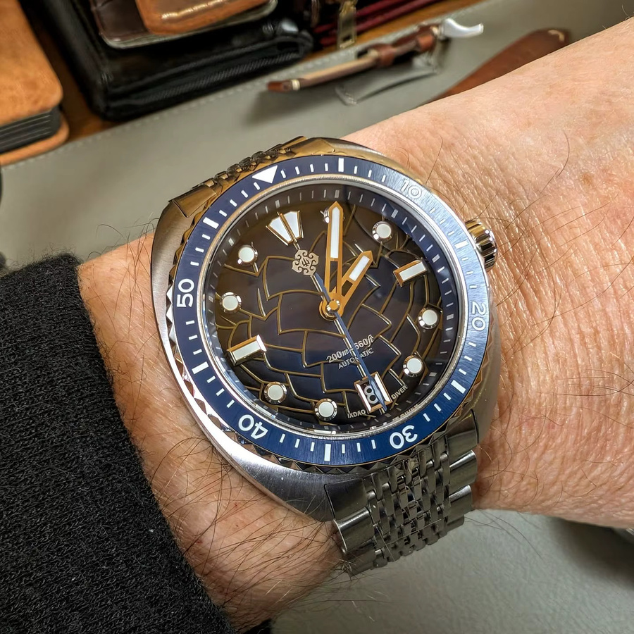 IXDAO Armbanduhr Automatik, Edelstahl, Saphirglas, 20 ATM, Herren - Bild 4