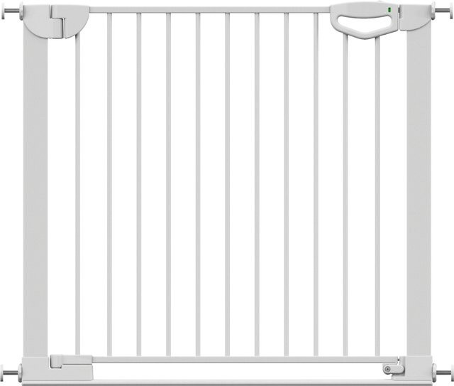 Geuther Tür- und Treppenschutzgitter Easylock mit Flatstep in Weiß - Bild 1