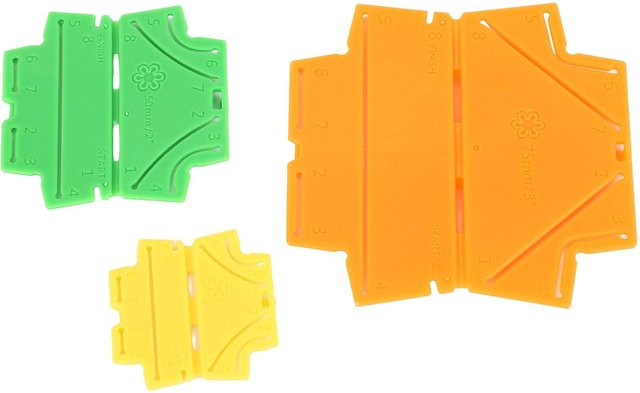 GoolRC Blumenformer-Set Professionell aus Kunststoff in Orange - Bild 1