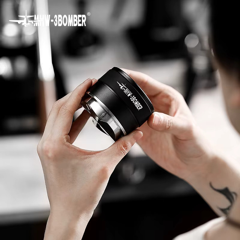 MHW-3BOMBER YU Serie Kaffeedistributur Espresso-Verteiler aus Edelstahl in Silber, 58 mm - Bild 3