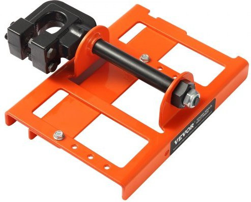 VEVOR Vertikale Holzschneideführung aus Gusseisen für Kettensägen, Schnittbreite 5,1-15,2 cm, Farbe: Orange/Schwarz, B/T/H: 20,8 x 14,5 x 6,7 cm - Bild 1