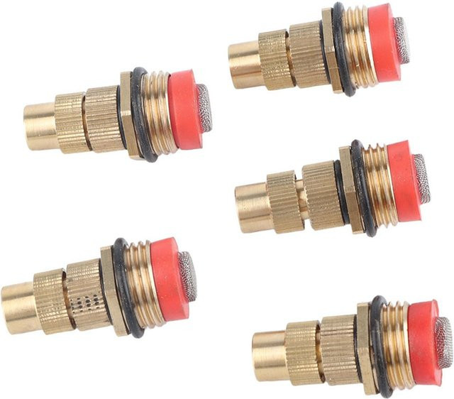 TOMTOP JMS Gartenbewässerungssprinkler mit Sprühnebeldüse und einstellbarem Spray-Kopf, G1/2, beige/multicolour - Bild 1