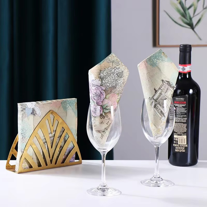 GUANYAO Bunte Papier Servietten mit Schmetterlings-Motiv, 20er Paket, B/B: 33 x 33 cm - Bild 2