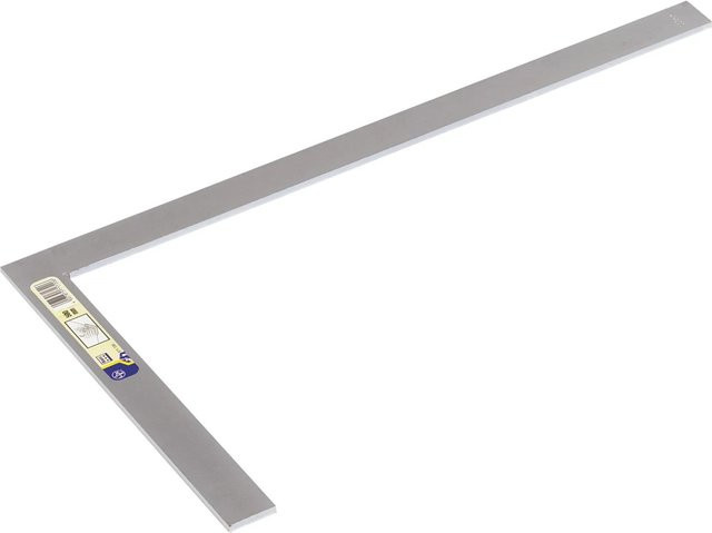 LUX-TOOLS Maurerwinkel Classic aus Stahl in Silber, Länge: 500 mm - Bild 1