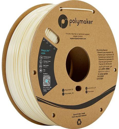 Polymaker PolyLite ASA Filament Natural 1.75mm 1000g - Bild 1