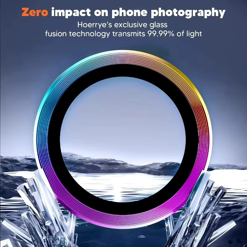 Samsung Kamera Schutz Metall Ring mit Objektiv Glas für Galaxy S24 Ultra S24 Plus in Grün - Bild 2