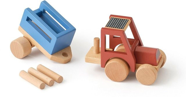 Kids Concept Traktor Aiden, Holz, ab 1 Jahr - Bild 1