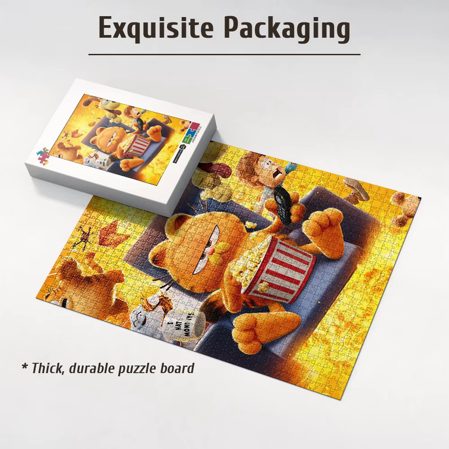 Funko Garfield Popcorn-Szene Holz-Puzzle, 108 Teile - Bild 2