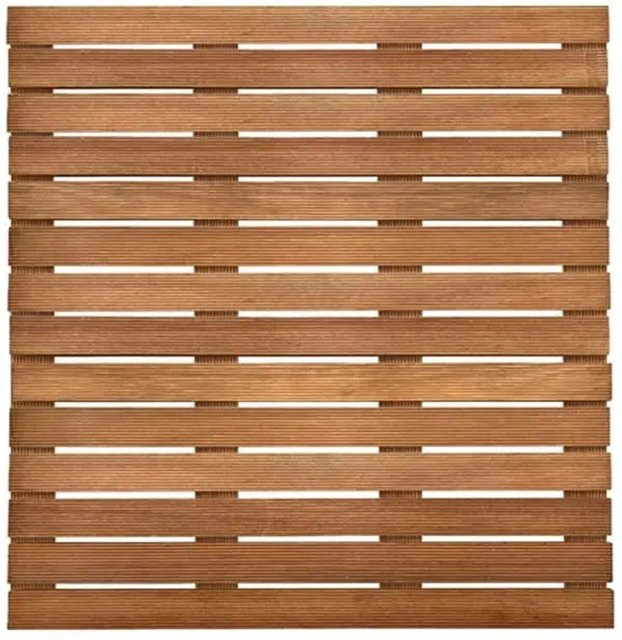 Belladoor Terrassenfliese Bangkirai Holzfliese braun B/T: 100 x 100 cm, Höhe: 2,4 cm - Bild 1