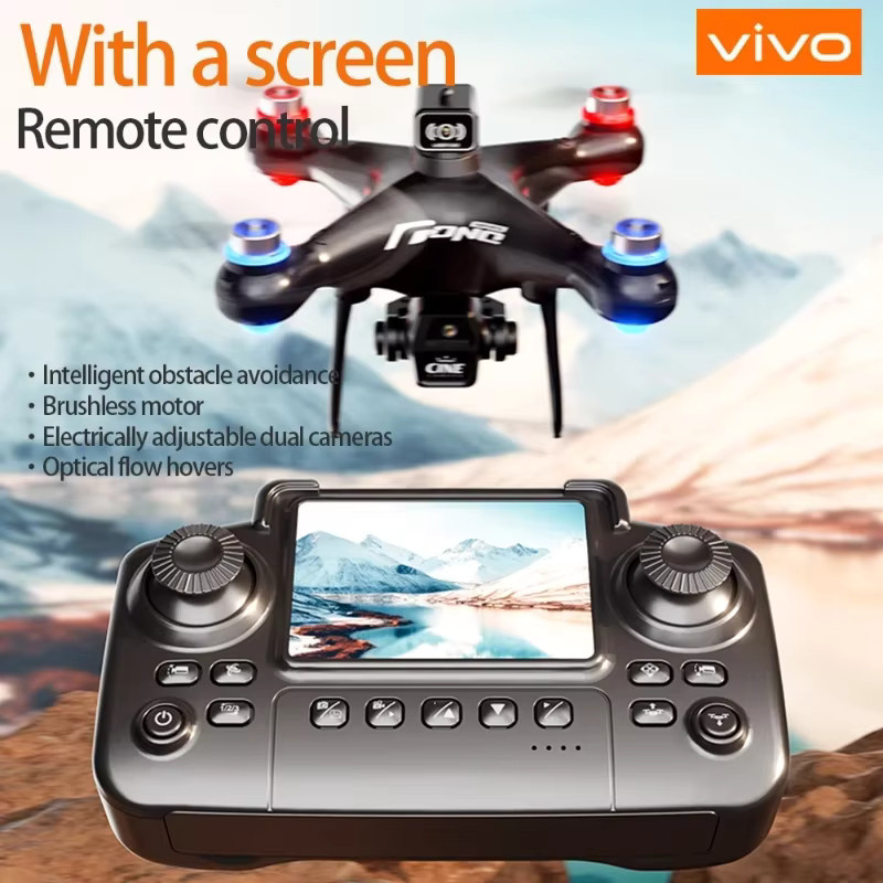 ZFR E55 Mini Drohne mit Dual 8K HD Kamera, GPS Positionierung und Brushless Motor in Schwarz - Bild 2