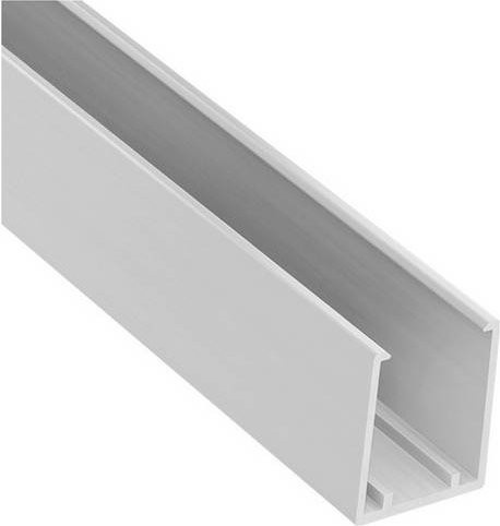 Barthelme Montageprofil für LED-Leisten aus Aluminium in Silber - Bild 1