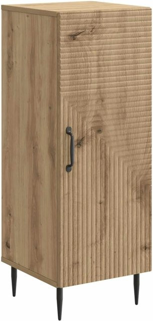 vidaXL Sideboard Artisan-Eiche in Braun aus Holzwerkstoff, B/T/H: 33 x 34,5 x 89,5 cm - Bild 1