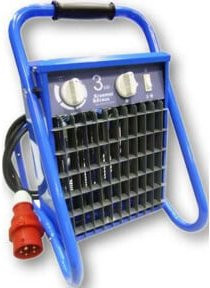 Kraemer & Kraus Industrieheizlüfter KKHL 21 in Blau mit 2kW und 230V - Bild 1