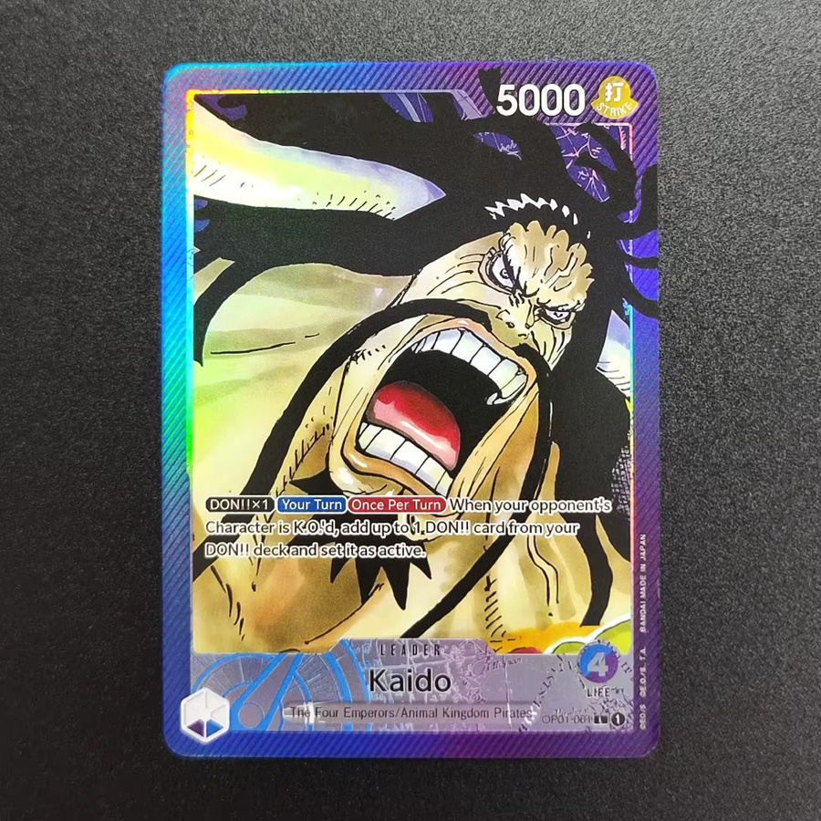 Bandai One Piece Kartenspiel, Englische TCG-Anime-Karte, Bunt / Mehrfarbig - Bild 2