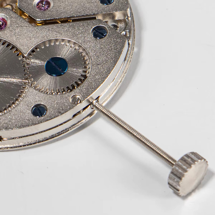17 Juwelen Mechanisches Uhrwerk Ersatz für ETA 6498, Kleine Sekunde bei 6 Uhr - Bild 2