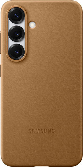 Samsung Kindsuit Case für Galaxy S25 in Beige/Braun - Bild 1