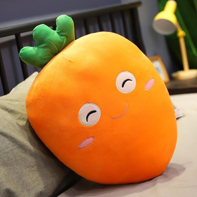 Yiran toy Karotten Plüschtier, Orange, 80cm - Bild 1