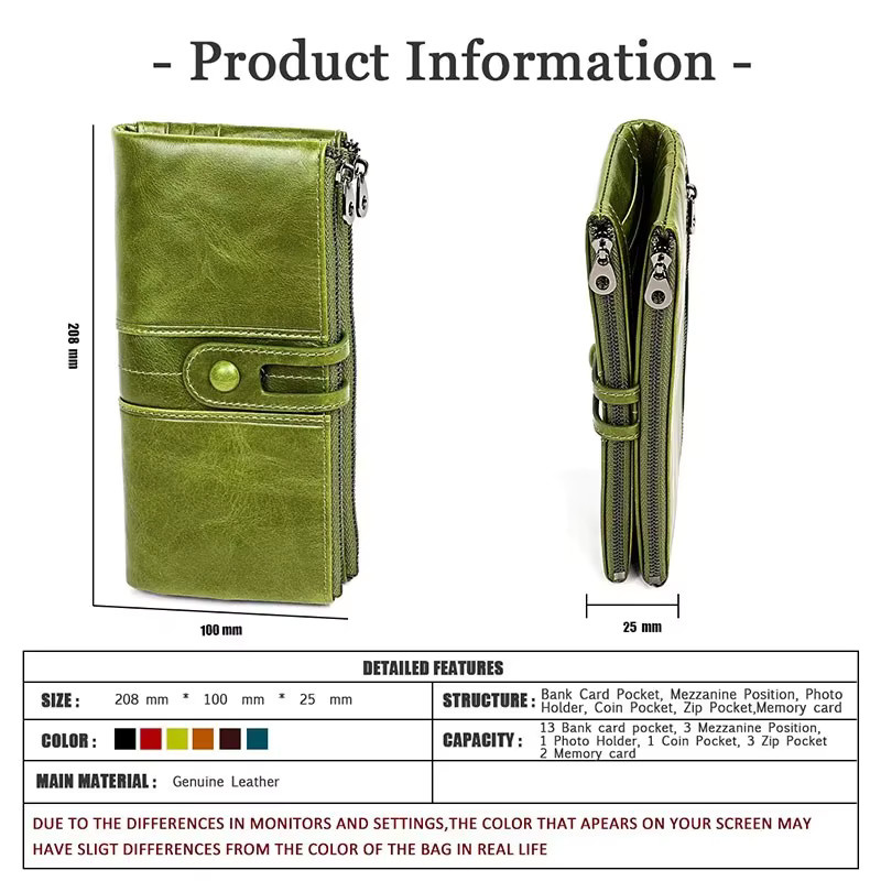 Baellerry Brieftasche Leder, Damen - Bild 3