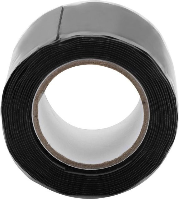DIYelecs Selbstklebendes Silikonband in Schwarz, Hitzebeständige und Wasserdichte Isolierung für Elektrische Kabel, 3 m - Bild 1
