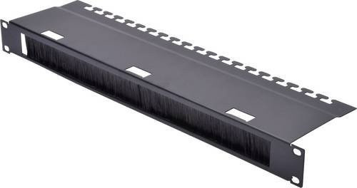 Digitus DN-19 ORG-3U-SW 19 Zoll Netzwerkschrank-Kabelführung, 1 HE, Schwarz - Bild 1
