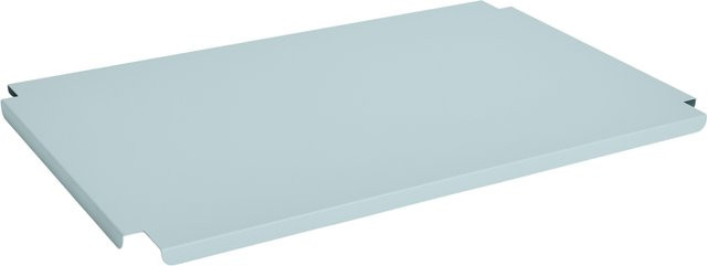 HAY Colour Crate Deckel L Blau mit Deckel und stapelbar aus Metall - Bild 1