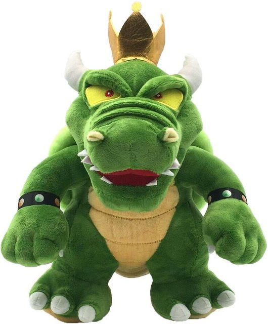 VetchWick Super Mario King Koopa Bowser Plüschtier Grün - Bild 1