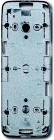 Busch-Jaeger 2fach Aufputz-Gehäuse Alusi in Weißaluminium (RAL 9006) - Bild 1