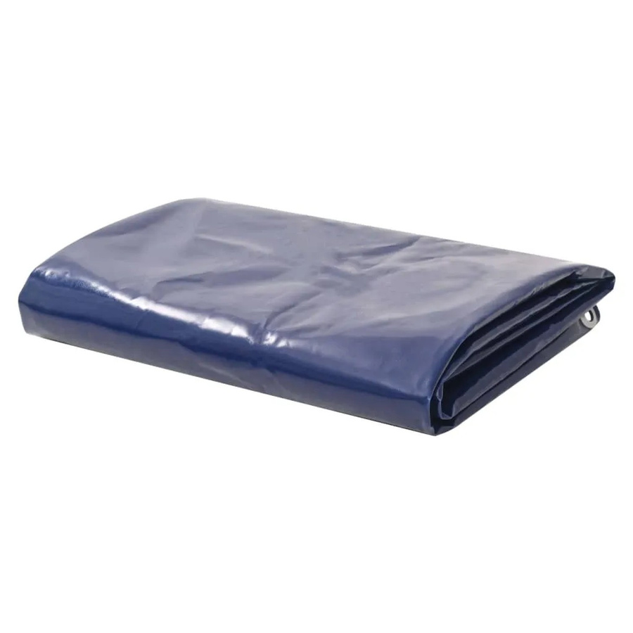 vidaXL Abdeckplane aus PVC in Blau mit 650 g/m², B: 1,5 m, L: 20 m - Bild 2